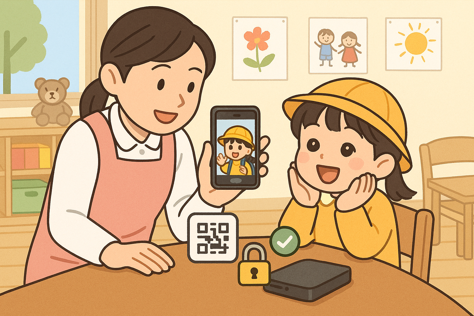 園児写真を安全に！スマホで撮ったデータの正しい扱い方
