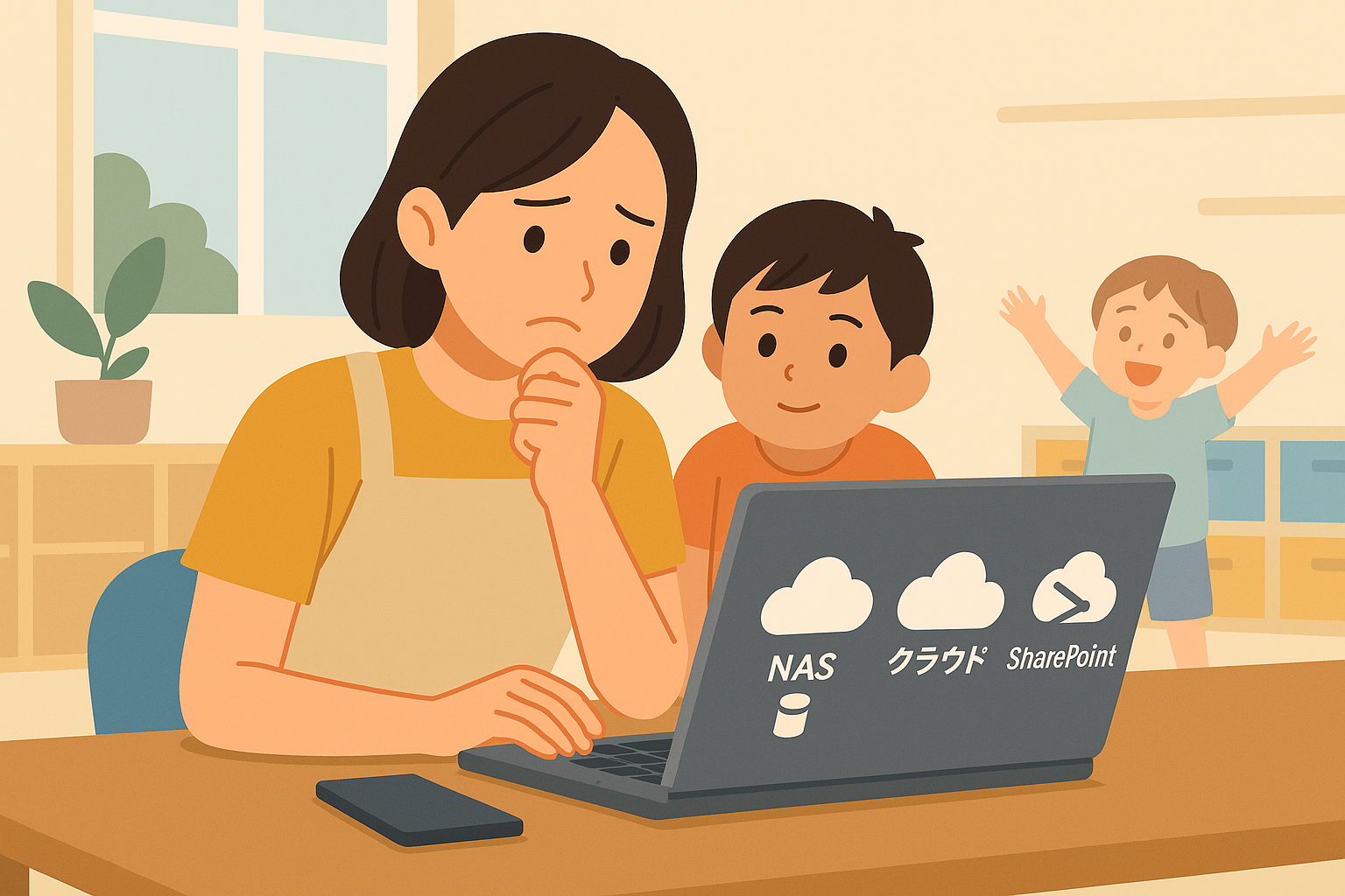 SharePoint？NAS？クラウド？―園に合う“データ共有のかたち”を比較解説