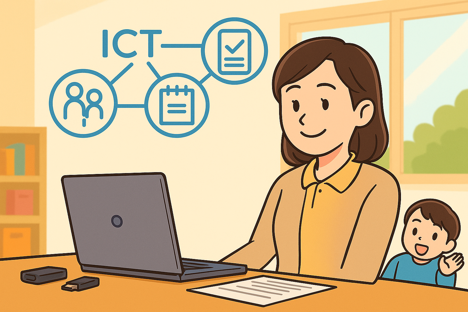 2026年、保育ICTは“つながる時代”へ ― データ連携で変わる園運営